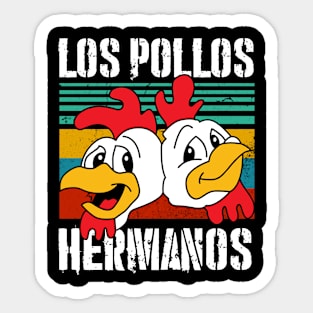 Los Pollos Hermanos Crack Vintage Sticker